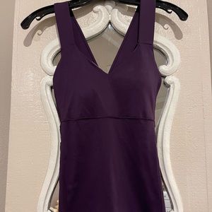 Lululemon Deep Purple Workout Top